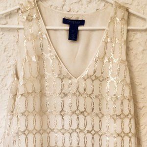 White House Black Market Sleeveless Top